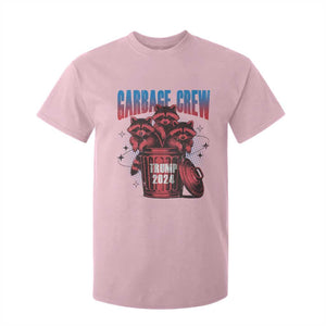 Trump 2024 T Shirt For Kid Garbage Crew Raccoon Trump Supporters TS09 Light Pink Print Your Wear