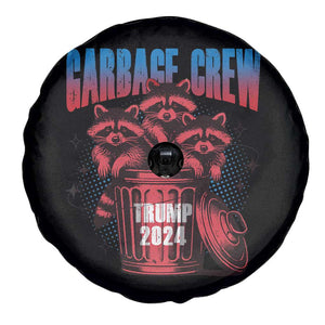 Trump 2024 Spare Tire Cover Garbage Crew Raccoon Trump Supporters TS09 Print Your Wear