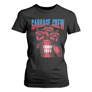 Trump 2024 T Shirt For Women Garbage Crew Raccoon Trump Supporters TS09 Black Print Your Wear