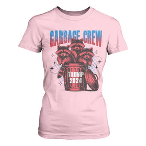 Trump 2024 T Shirt For Women Garbage Crew Raccoon Trump Supporters TS09 Light Pink Print Your Wear