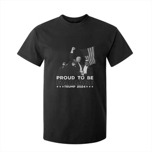 Trump 2024 T Shirt For Kid Proud To Be Garbage TS09 Black Print Your Wear