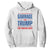 Trump 2024 Hoodie Garbage For Trump Take America Back TS09 White Print Your Wear