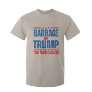 Trump 2024 T Shirt For Kid Garbage For Trump Take America Back TS09 Sand Print Your Wear