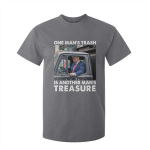 Trump Garbage Truck 2024 T Shirt For Kid One Man's Trash Is Another Man's Treasure TS09 Charcoal Print Your Wear