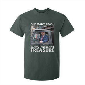 Trump Garbage Truck 2024 T Shirt For Kid One Man's Trash Is Another Man's Treasure TS09 Dark Forest Green Print Your Wear