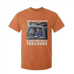 Trump Garbage Truck 2024 T Shirt For Kid One Man's Trash Is Another Man's Treasure TS09 Orange Print Your Wear