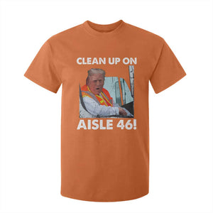 Trump Garbage Truck 2024 T Shirt For Kid Clean Up On Aisle 46 TS09 Orange Print Your Wear