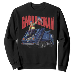 Garbageman Trump Garbage Truck 2024 Sweatshirt TS09 Black Print Your Wear