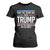 Trump 2024 T Shirt For Women Take The Trash Out Dont Be The Garbage Can For The World TS09 Black Print Your Wear