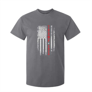 Trump 2024 T Shirt For Kid Winning US President American Flag Patriotic TS09 Charcoal Print Your Wear