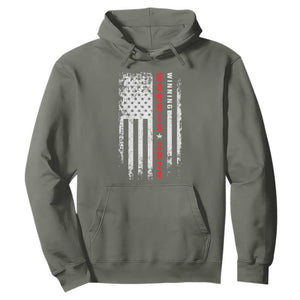 Kamala 2024 Hoodie Harris Winning US President American Flag Patriotic TS09 Military Green Print Your Wear