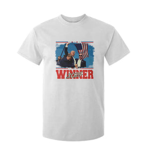 Trump 2024 T Shirt For Kid Winner US President American Patriotic TS09 White Print Your Wear