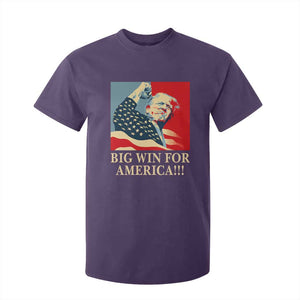 Trump Won 2024 T Shirt For Kid Big Win For America TS09 Purple Print Your Wear