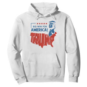 Trump Won 2024 Hoodie Big Win For America Patriotic TS09 White Print Your Wear