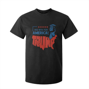 Trump Won 2024 T Shirt For Kid Big Win For America Patriotic TS09 Black Print Your Wear