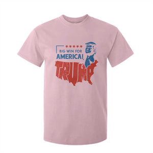 Trump Won 2024 T Shirt For Kid Big Win For America Patriotic TS09 Light Pink Print Your Wear