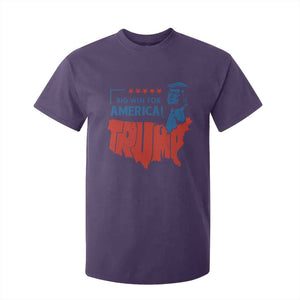 Trump Won 2024 T Shirt For Kid Big Win For America Patriotic TS09 Purple Print Your Wear