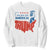 Trump Won 2024 Sweatshirt Big Win For America Patriotic TS09 White Print Your Wear