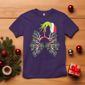 Respiratory Therapy Lung Christmas Light Therapist T Shirt TS09 Purple Printyourwear