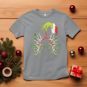 Respiratory Therapy Lung Christmas Light Therapist T Shirt TS09 Sport Gray Printyourwear