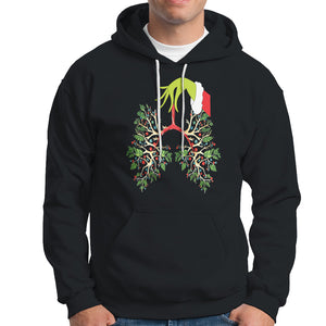 Respiratory Therapy Lung Christmas Light Therapist Hoodie TS09 Black Printyourwear