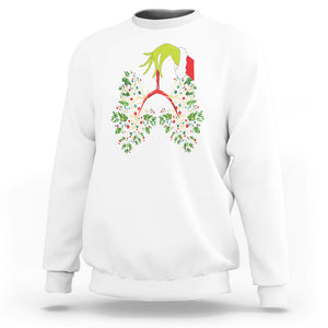 Respiratory Therapy Lung Christmas Light Therapist Sweatshirt TS09 White Printyourwear