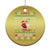 Xmas Golf Christmas Ornament Santa Golfer Best Christmas By Par TS09 Print Your Wear