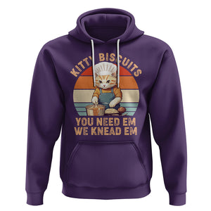 Kitty Biscuits You Need Em We Knead Em Vintage Hoodie TS09 Purple Printyourwear