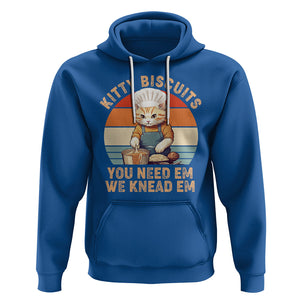 Kitty Biscuits You Need Em We Knead Em Vintage Hoodie TS09 Royal Blue Printyourwear