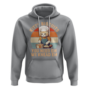 Kitty Biscuits You Need Em We Knead Em Vintage Hoodie TS09 Sport Gray Printyourwear