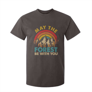 Nature Lover T Shirt For Kid May The Forest Be With You Earth Day TS09 Dark Chocolate Print Your Wear