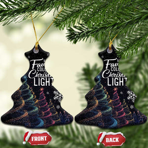 Funny Xmas Christmas Ornament My Favorite Color is Christmas Lights TS09 Christmas Tree Christmas Eve Print Your Wear