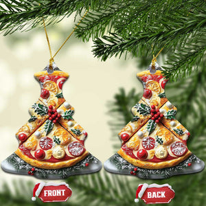 Funny Xmas Pizza Food Lover Christmas Ornament TS09 Christmas Tree Pizza Print Your Wear