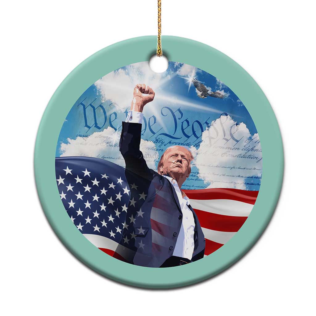 Xmas Trump Patriotic We The People Christmas Ornament TS09 Print Your Wear