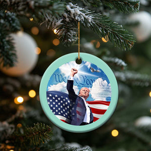 Xmas Trump Patriotic We The People Christmas Ornament TS09 Print Your Wear