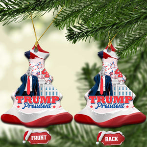 Trump 47 President Patriotic Christmas Ornament TS09 Christmas Tree America Flag Print Your Wear