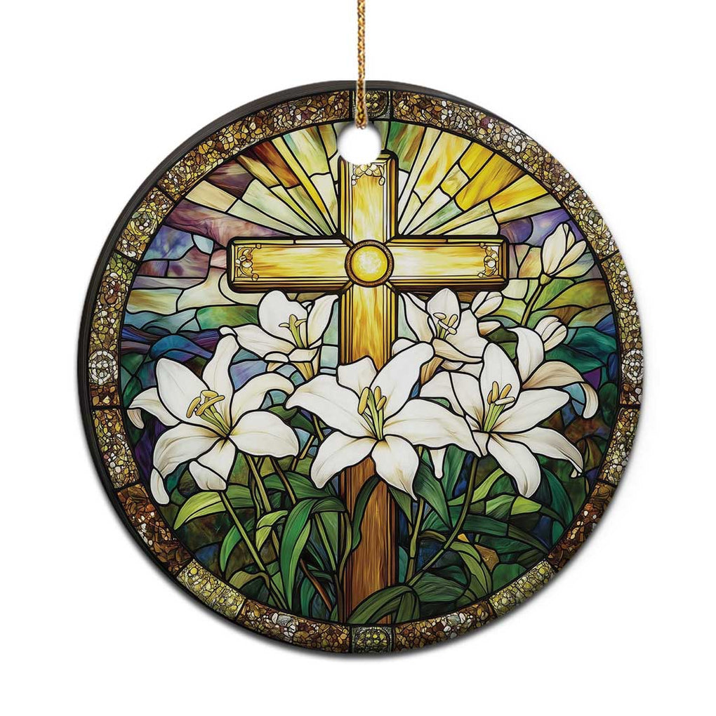 Christ Cross Christian Christmas Ornament TS09 Print Your Wear