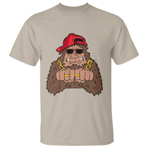 Funny Bigfoot Gangster Hip Hop Rock N Roll T Shirt TS09 Sand Printyourwear