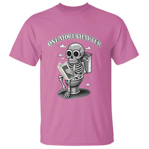 Book Lover T Shirt One More Chapter Bookaholic Skeleton TS09 Azalea Print Your Wear