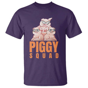 Pig Lover T Shirt Cool Piggy Squad TS09 Purple Print Your Wear