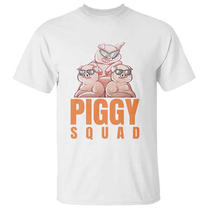 Pig Lover T Shirt Cool Piggy Squad TS09 White Print Your Wear