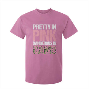 Camo Girl T Shirt For Kid Pretty Pink Dangerous Camo Hunting Hunter TS09 Azalea Print Your Wear