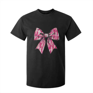 Camo Girl T Shirt For Kid Camouflage Bow Coquette Hunting Hunter TS09 Black Print Your Wear