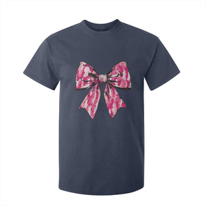 Camo Girl T Shirt For Kid Camouflage Bow Coquette Hunting Hunter TS09 Navy Print Your Wear