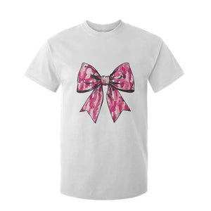 Camo Girl T Shirt For Kid Camouflage Bow Coquette Hunting Hunter TS09 White Print Your Wear