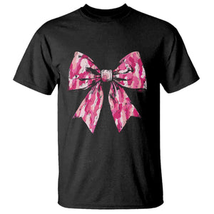 Camo Girl T Shirt Camouflage Bow Coquette Hunting Hunter TS09 Black Print Your Wear