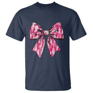 Camo Girl T Shirt Camouflage Bow Coquette Hunting Hunter TS09 Navy Print Your Wear