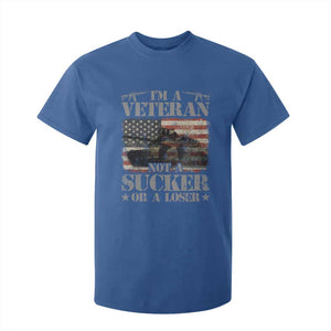 I'm A Veteran T Shirt For Kid Not A Sucker Or A Loser Tank Veterans Day TS09 Royal Blue Print Your Wear