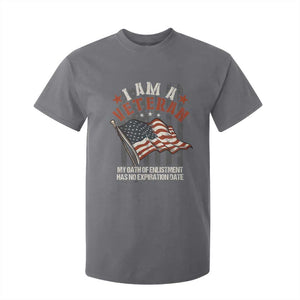 Veteran Pride T Shirt For Kid My Oath Has No Expiration TS09 Charcoal Print Your Wear