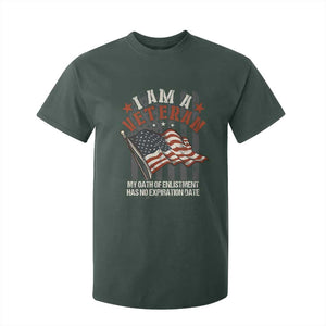 Veteran Pride T Shirt For Kid My Oath Has No Expiration TS09 Dark Forest Green Print Your Wear